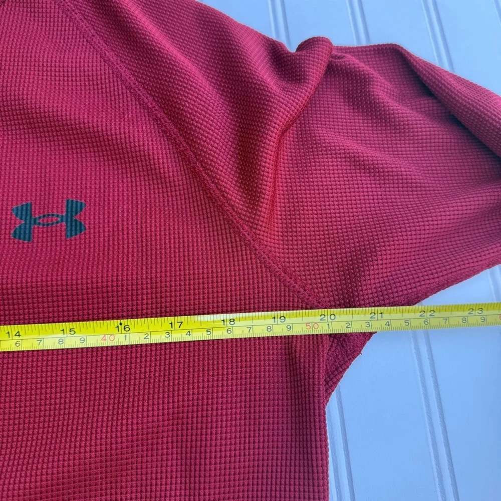 Under Armour Men's Burgundy Long Sleeve Tee